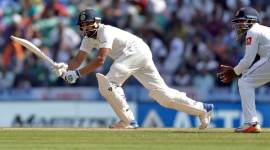 Rohit Shram had earlier scored a ton in second Test in Nagpur.