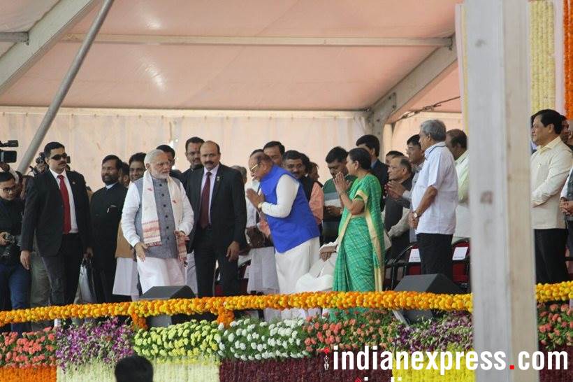 Gujarat CM Vijay Rupani sworn-in