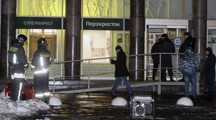 Russia, Russia explosion, Russia supermarket explosion, St petersburg supermarket explosion, russia news, indian express news