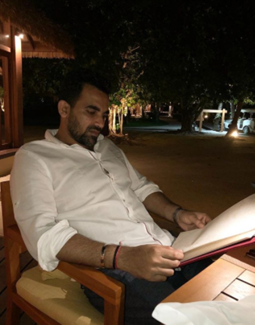 Sagarika Ghatge and Zaheer Khan honeymoon pictures