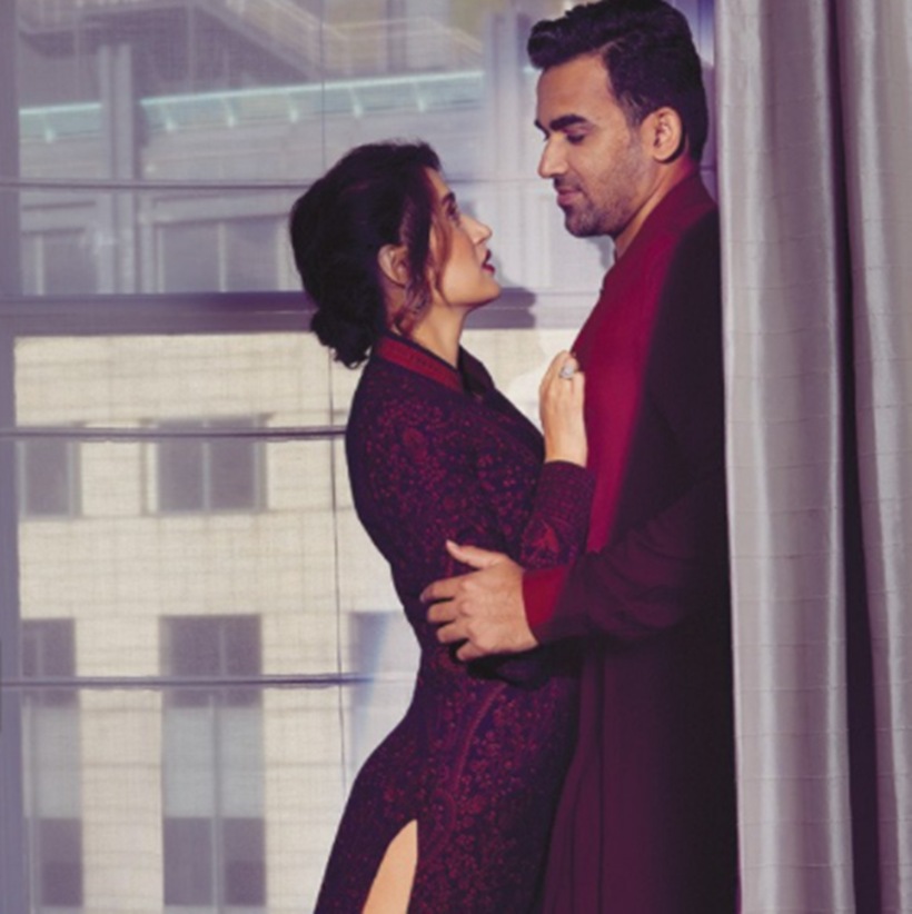 Sagarika Ghatge, Zaheer photo shoo