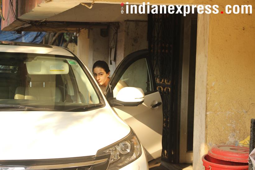 Sara Ali Khan was also spotted in the city.