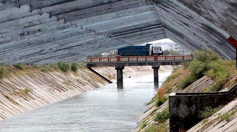 Sardar sarovar dam, narmada, Narmada main canal, Gujarat, Gujrat river, indian express news