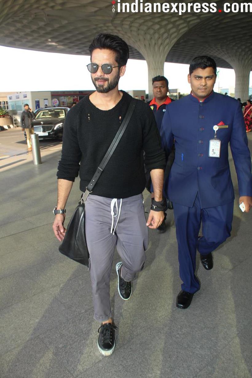 shahid kapoor in mumbai