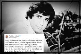 Shashi Kapoor, Shashi Kapoor passes away, Shashi Kapoor age, Shashi Kapoor Death News, Shashi Kapoor News, actor Shashi Kapoor, shashi kapoor twitter, shashi kapoor twitter reactions, indian express, indian express news