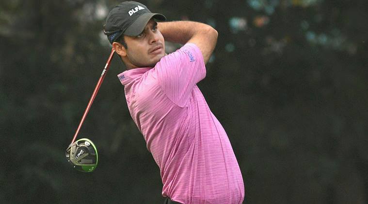 Shubhankar Sharma, Shubhankar Sharma India, India Shubhankar Sharma, McLeod Russel Tour Championship, sports news, golf, Indian Express
