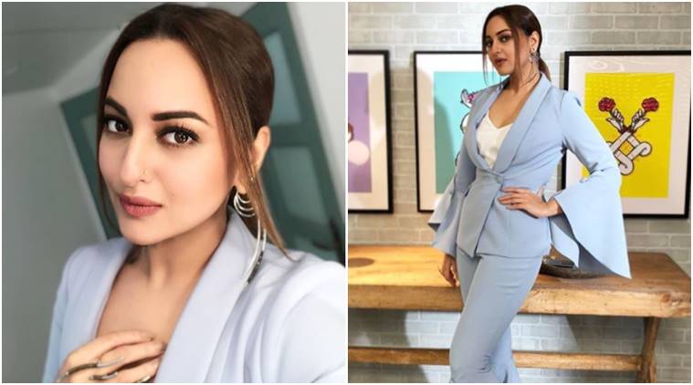 Sonakshi Sinha Breast Massage Video - Sonakshi Sinha works three latest trends in one outfit and we are loving  it; see pics | Lifestyle News,The Indian Express