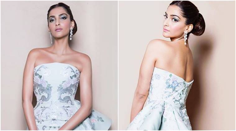 Sonam Kapoor, Sonam Kapoor Dubai, Sonam Kapoor ICW Watches, Sonam Kapoor in white, Sonam Kapoor gown, Sonam Kapoor style, Sonam Kapoor fashion, Sonam Kapoor news, Sonam Kapoor updates, Sonam Kapoor images, Sonam Kapoor latest photos, Sonam Kapoor pictures, celeb fashion, airport fashion, bollywood fashion, indian express, indian express news
