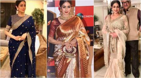 Sridevi, Sridevi latest photos, Sridevi sabyasachi saris, Sridevi fashion, Sridevi ethnic fashion