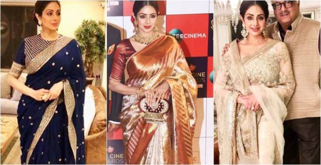 Sridevi, Sridevi latest photos, Sridevi sabyasachi saris, Sridevi fashion, Sridevi ethnic fashion