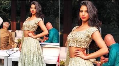 Suhana Khan Blouse Designs, Trendy Blouse Designs