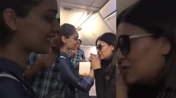 manushi chhillar, manushi chhillar meets sushmita sen, sushmita sen, miss world 2017, miss world 2017 manushi chhillar, manushi chhillar miss world, miss world manushi chhillar meets sushmita sen, indian express, indian express news