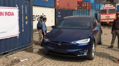 Tesla X, Tesla electric car, Tesla SUV India, Tesla X India, Tesla SUV in India, Tesla X photos, indian express