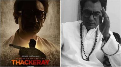 Nawazuddin Siddiqui in a still from the movie Thackeray