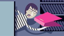 slipper hurled at magistrate thane