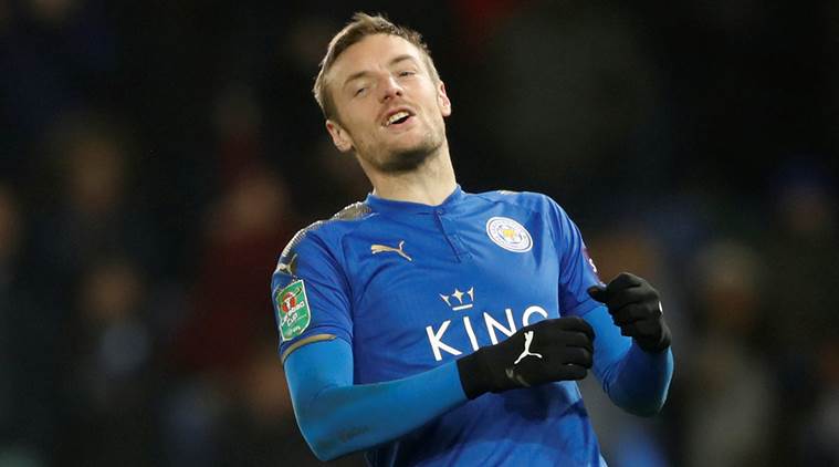 Leicester City's Jamie Vardy