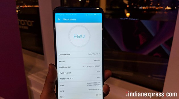 Honor View 10 launch, Honor View 10 price, Honor View 10 specifications, Honor View 10 availability, Honor View 10 features, Honor View 10 India, Honor View 10 smartphone