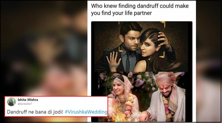Virat Kohli and Anushka Sharma's wedding pictures are now hilarious memes;  here are our favourites | Trending News,The Indian Express