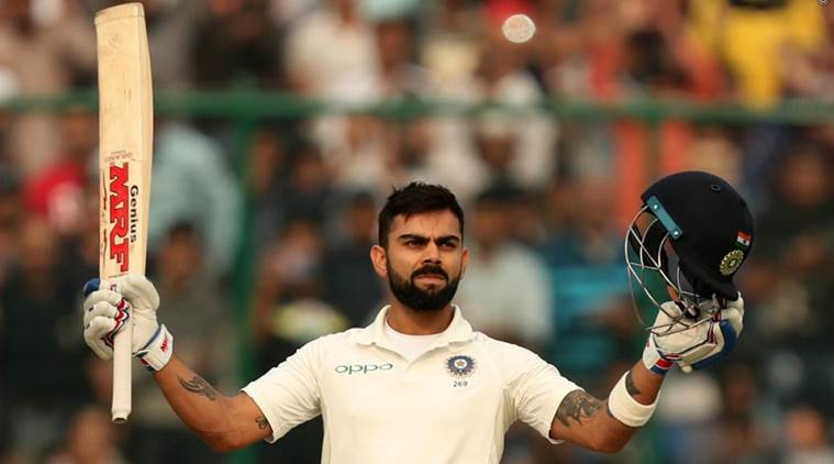 Virat Kohli Becomes First Captain To Score Three Consecutive Tons In Three Match Test Series 1076
