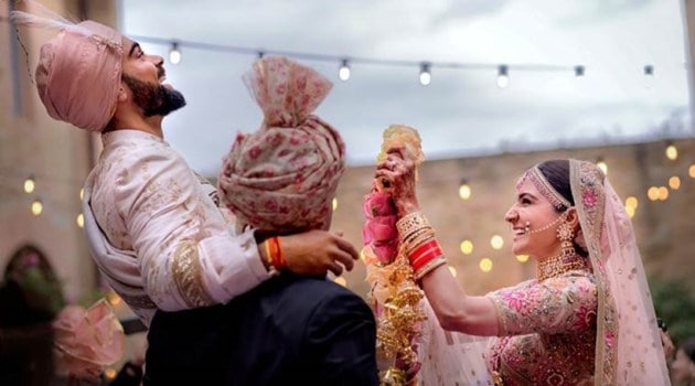 Anushka Sharma weds Virat Kohli