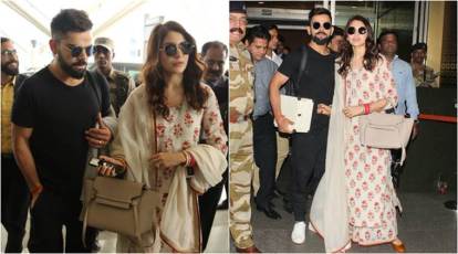 Anushka Sharma & Virat Kohli Post Wedding Airport Look : r