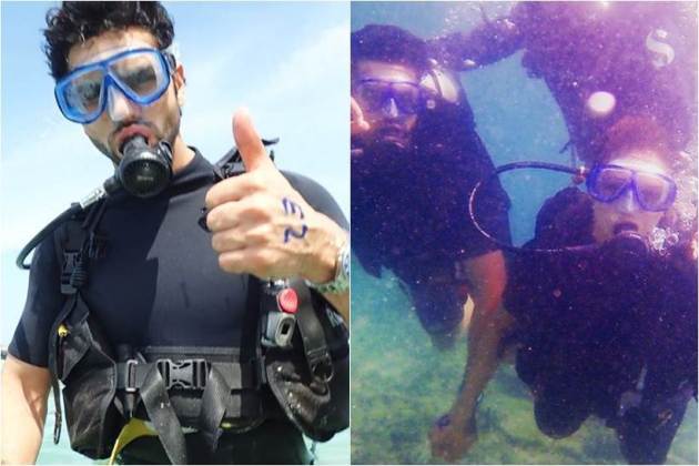 vivek dahiya scuba diving photos