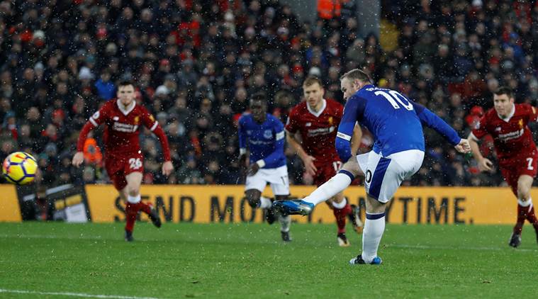 Wayne Rooney, Everton, Liverpool, Liverpool vs Everton, Premier League, sports news, football, Indian Express