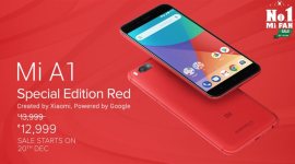 Xiaomi Mi A1 Red colour variant