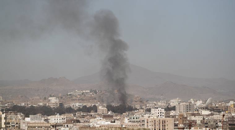 Yemen, US, Pentagon Yemen airstrikes, US airstrikes in Yemen, Saudi Arabia and Yemen, Houthi rebels, indian express