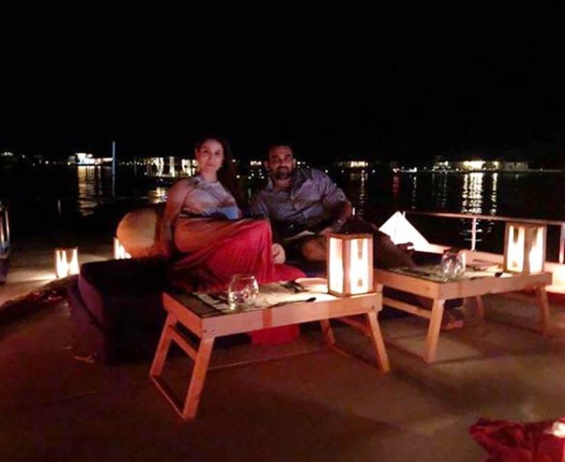 Zaheer Khan with wife Sagarika Ghatge