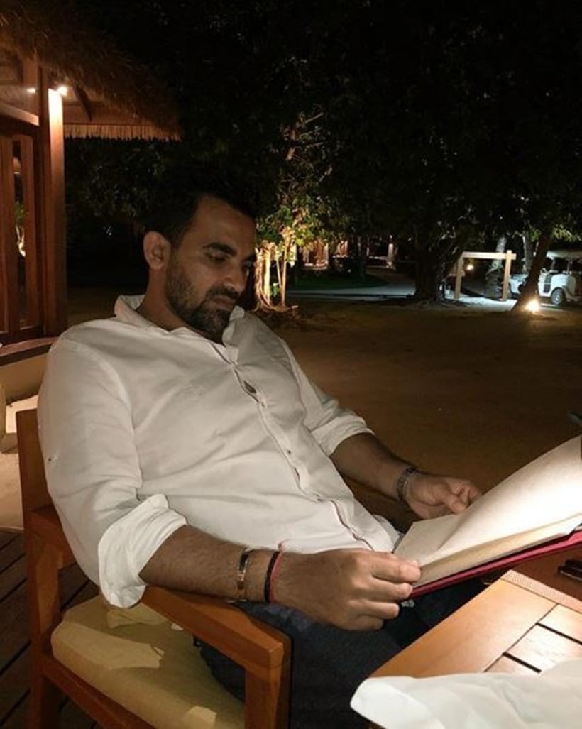 Zaheer Khan honeymoon
