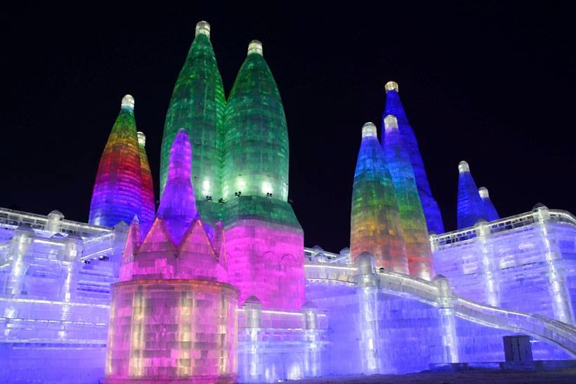 Harbin, Harbin International Ice and Snow Sculpture Festival, harbin ice festival, Heilongjiang, Heilongjiang china, world largest ice, world's largest ice and snow festivals, indian express, indian express news