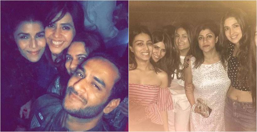 Ekta Kapoor's house party photos