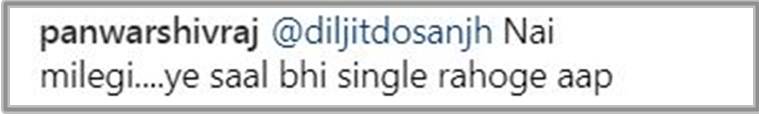 diljit dosanjh comment on gal gadot photo