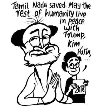 Express Cartoon: Business as usual by E.P Unny 2018-191