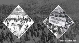 Stalin, M K Stalin, DMK, Hindi, anti-Hindi protests, Stalin 1965 protests, DMK 1965 anti Hindi protests, India news, Indian Express