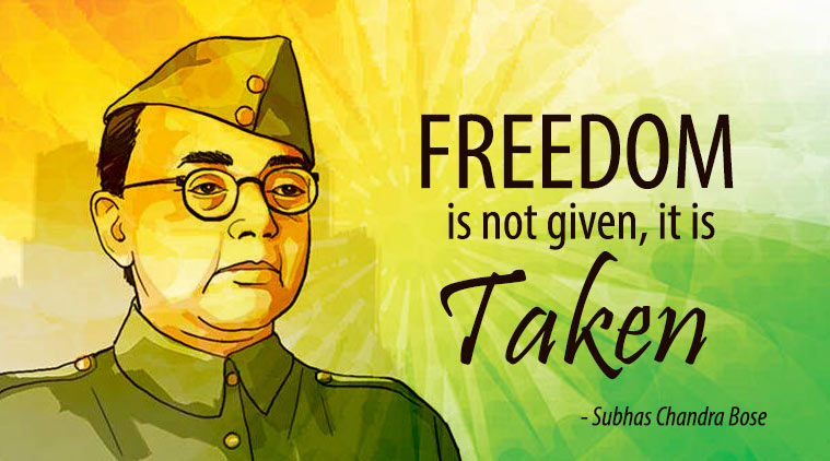 Netaji Subhas Chandra Bose's birth anniversary : 10 powerful quotes by the  leader | Trending Gallery News,The Indian Express