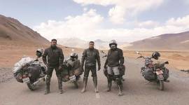 Two Wheels & No Limits, Book Two Wheels & No Limits, Captain Akshay Morab, Biker Captain Akshay Morab, Akshay Morab, Pune News, Indian Express, Indian Express News