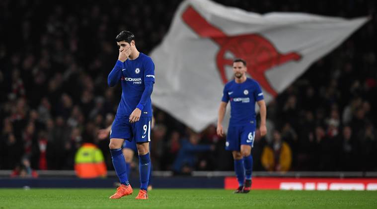 Chelsea drew 2-2 against Arsenal.