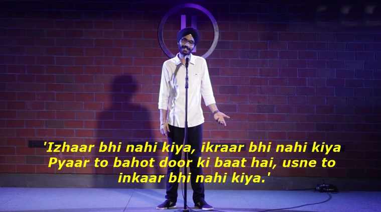 amandeep singh tum aisi hi to achi ho, amandeep singh slam poetry, amandeep singh poetry videos, amanadeep singh best poetry videos, amandeep singh latest poetry videos, amandeep singh slam poetry on love, indian express, indian express news