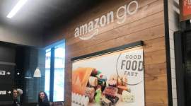Amazon Go opening, Amazon automated gorcery store opening, brick-and-mortar stores, Amazon Go Seattle store, Amazon buys Whole Foods, automated retail store, Amazon Go app