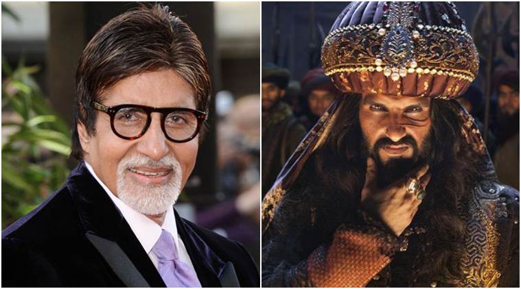 ranveer singh amitabh bachchan padmaavat