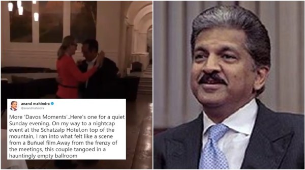 anand mahindra, anand mahindra twitter, anand mahindra tweets, anand mahindra latest tweets, anand mahindra latest posts, anand mahindra davos, anand mahindra tweets from davos, Indian Express, Indian Express News