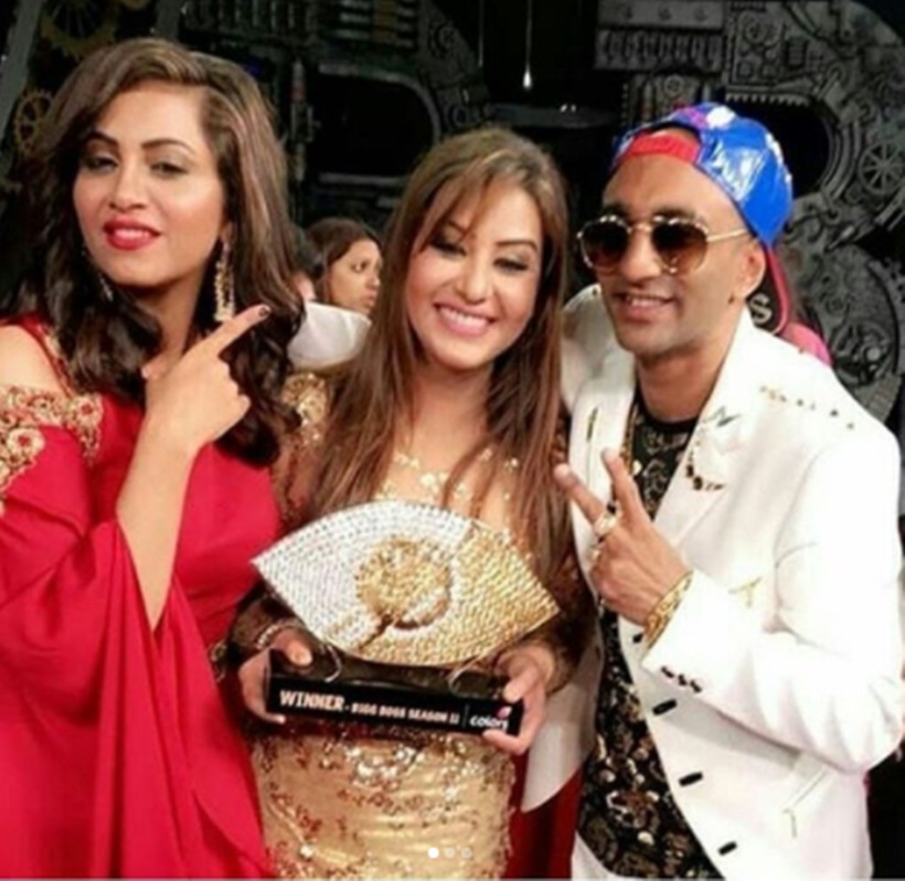 arshi khan shilpa shinde akash dadlani