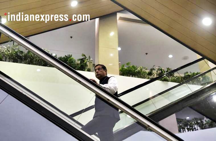 economic survey, twin balance sheet, arvind subramanian, chief economic advisor, jam agenda, union budget 2019, indian express