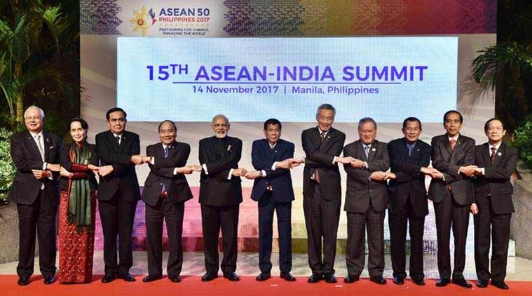 ASEAN, Republic Day, Davos, WEF, Act East policy, india economy, Indian Express
