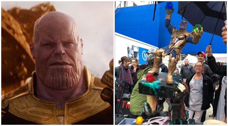 Marvel's Avengers 4 wrap-up celebrated with a Thanos cake 