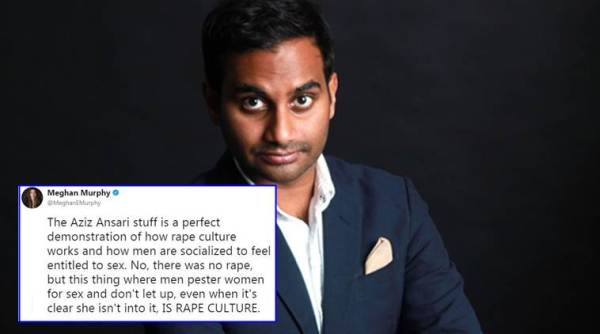 aziz ansari, aziz ansari sexual harassment, aziz ansari sexual misconduct, sexual harassement, twitter on aziz ansari, indian express, indian express news