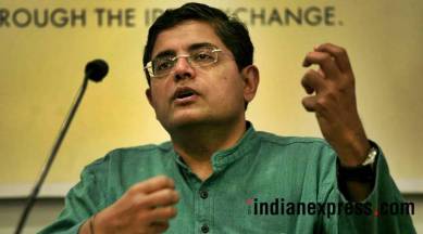 Kendrapara MP Baijayant ‘Jay’ Panda. (Express photo/Praveen Khanna)