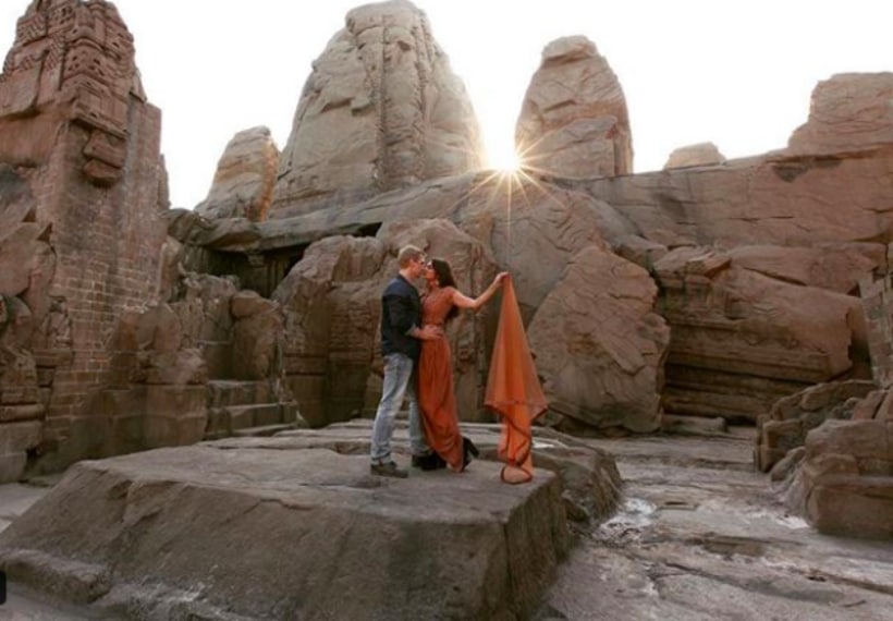 aashka goradia brent goble honeymoon images